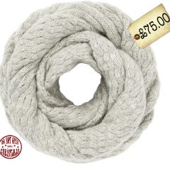 Cashmere Cable Snood from John Lewis #ChristmasGiftGuide