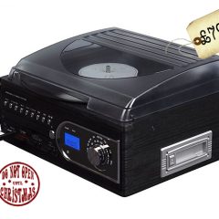 Record Player and CD Player System from Clas Ohlson #ChristmasGiftGuide