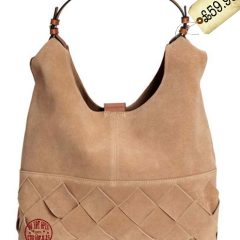 Suede hobo bag from H&M #ChristmasGiftGuide