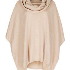 Pure Cashmere Cowl Neck Poncho #MothersDay