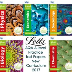 New Curriculum AQA A-level Economics Practice Test Papers from Letts