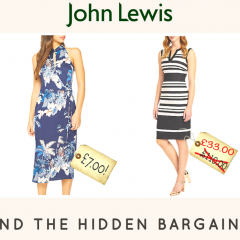 John Lewis bargains – £7 dress!