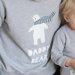 Grey ‘Daddy Bear’ Christmas Jumper by My 1st Years #ChristmasGiftGuide