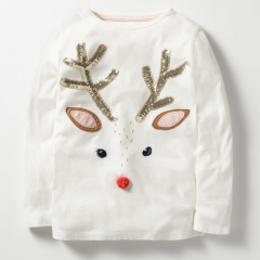 Sequin Festive T-shirt from Boden #ChristmasGiftGuide