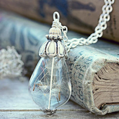 Dandelion Seed Necklace #ChristmasGiftGuide