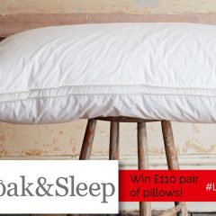 Win a £110 pair of Hungarian Goose Down Pillows from Soak&Sleep!| #LittleStuff24